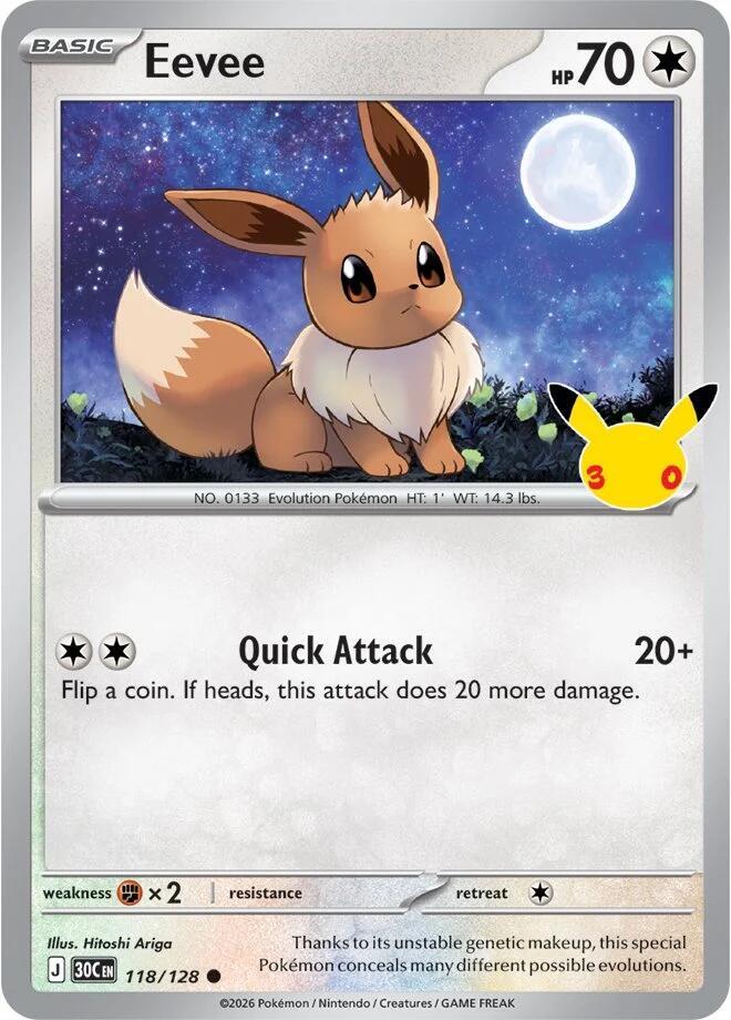 Eevee 118/128 (Holo)