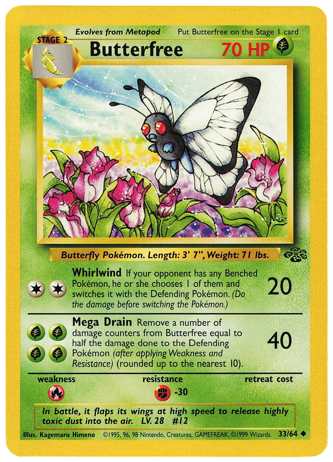 Butterfree 33/64 (Jungle Set)