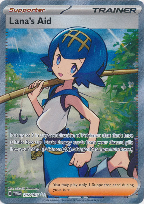 Lana's Aid 207/167 (Full Art)