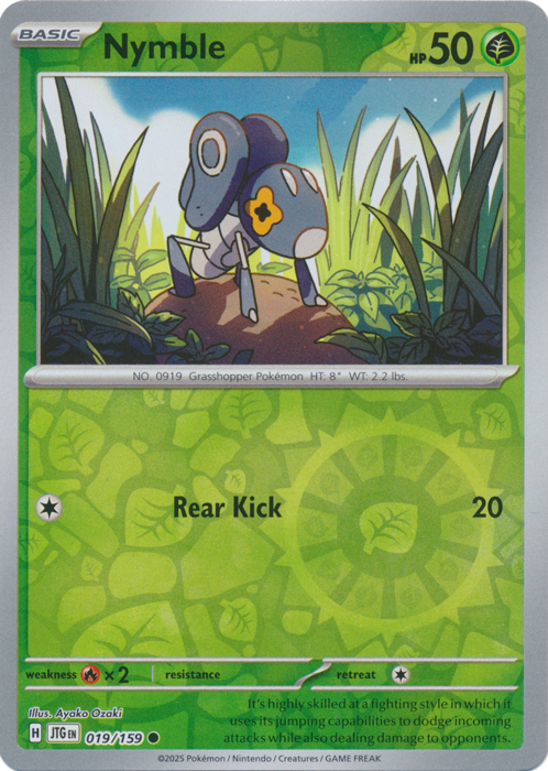 Nymble 019/159 (Reverse Holo )