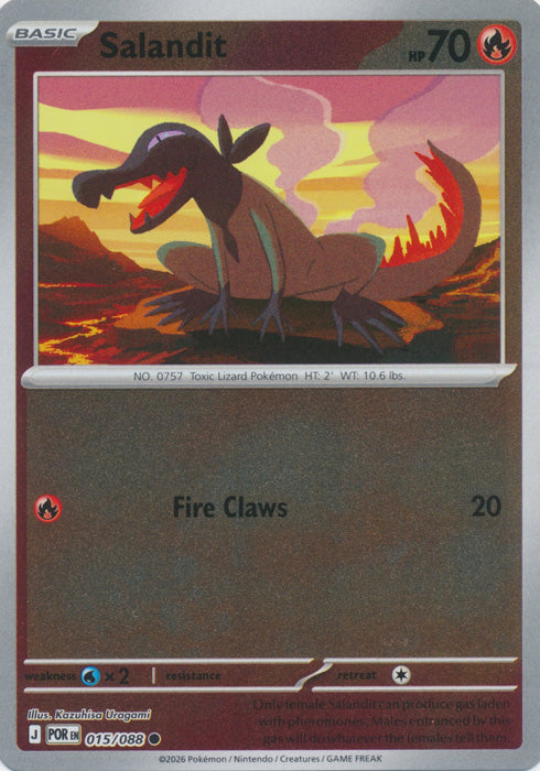Salandit 015/088 (Reverse Holo)