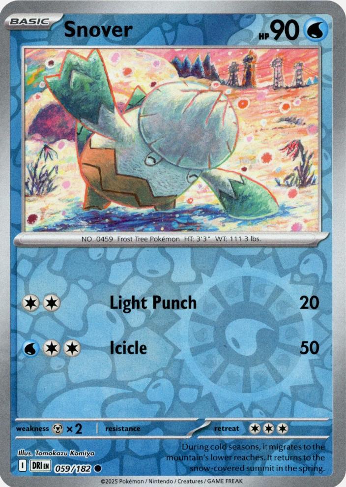 Snover 059/182 (Reverse Holo)