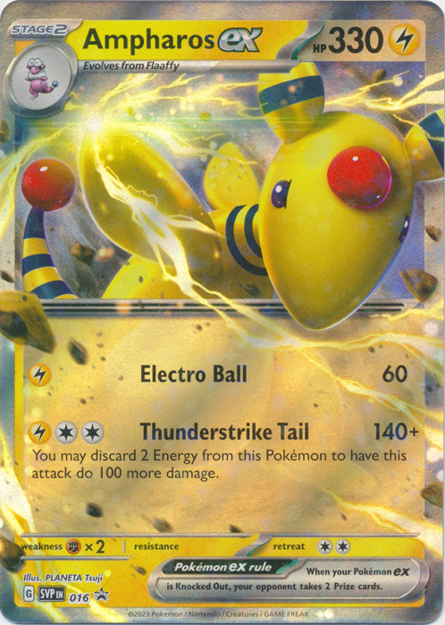 Ampharos ex 016 (Holo)