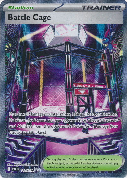 Battle Cage 116/094 (Full Art)
