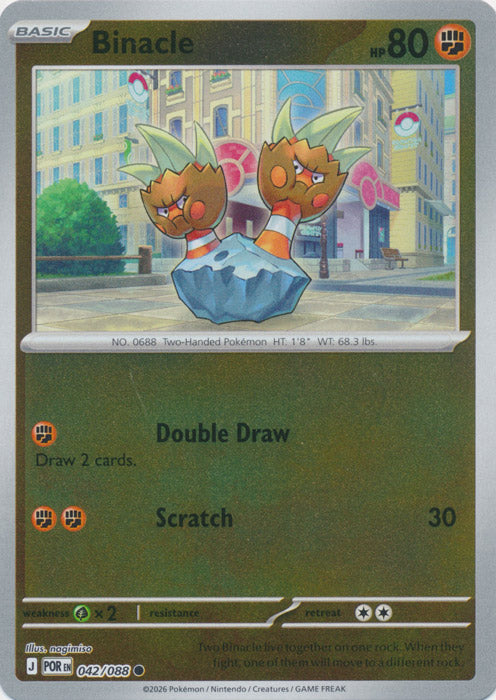 Binacle 042/088 (Reverse Holo)