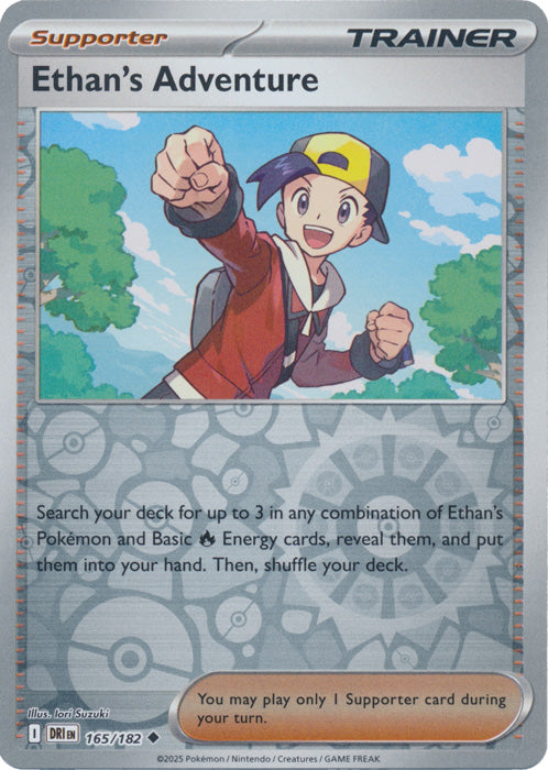Ethan's Adventure 165/182 (Reverse Holo)