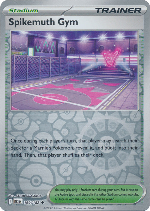 Spikemuth Gym 169/182 (Reverse Holo)