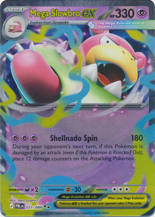 Mega Slowbro 031/084 (Holo)