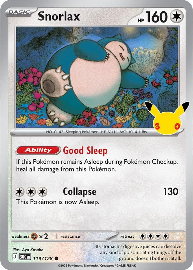 Snorlax 119/128 (Holo)