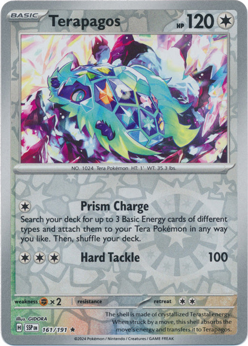 Terapagos 161/191 (Reverse Holo)