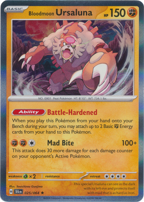 Bloodmoon Ursaluna 025/064 (Holo)