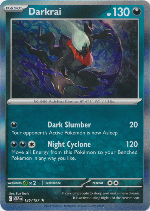 Darkrai 136/197 (Holo)