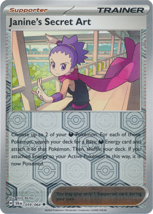 Janine's Secret Art 059/064 (Reverse Holo)