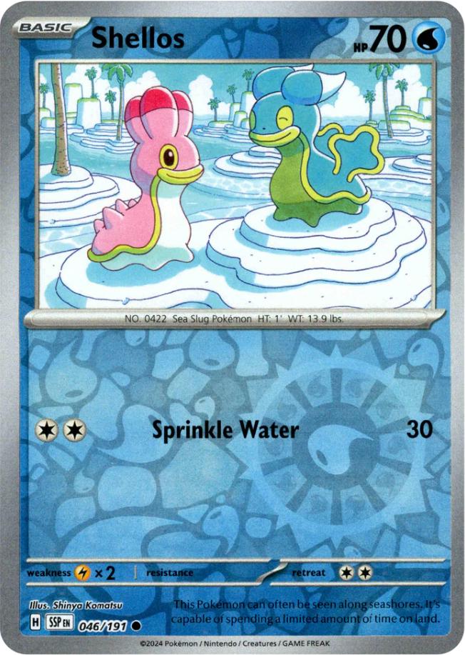 Shellos 046/191 (Reverse Holo)