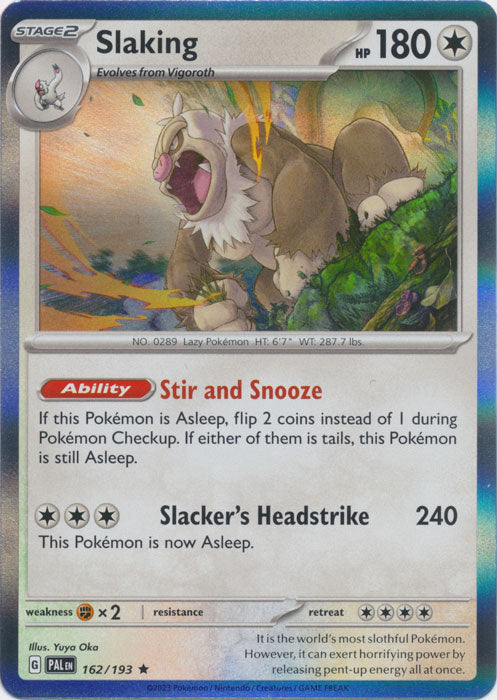 Slaking 162/193 (Holo)