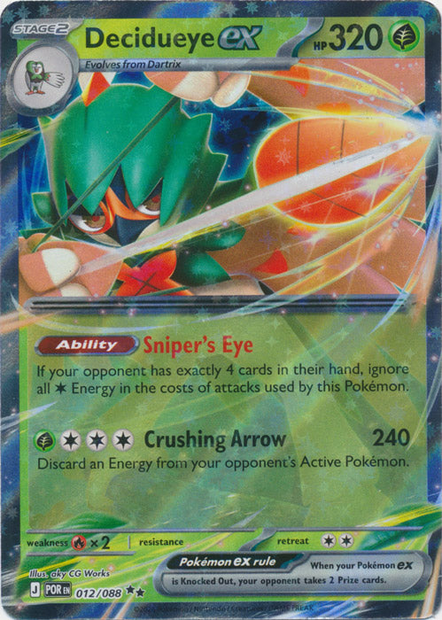 Decidueye ex 012/088 (Holo)