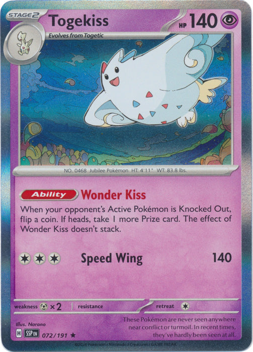 Togekiss 072/191 (Holo)