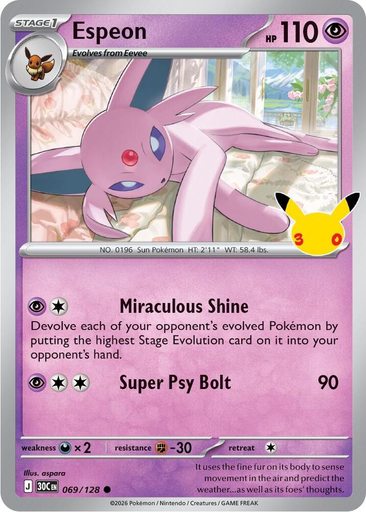 Espeon 069/128 (Holo)