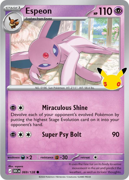 Espeon 069/128 (Holo)