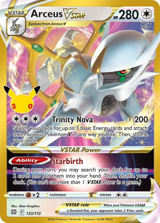 Arceus Vstar 123/172 (Holo)