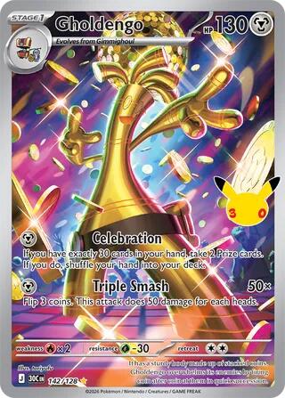 Gholdengo 142/128 (Holo)