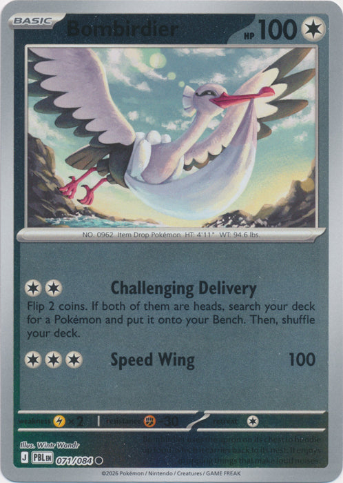 Bombirdier 071/084 (Reverse Holo)