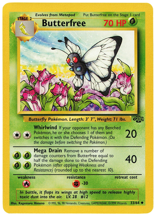 Butterfree 33/64 (Jungle Set)