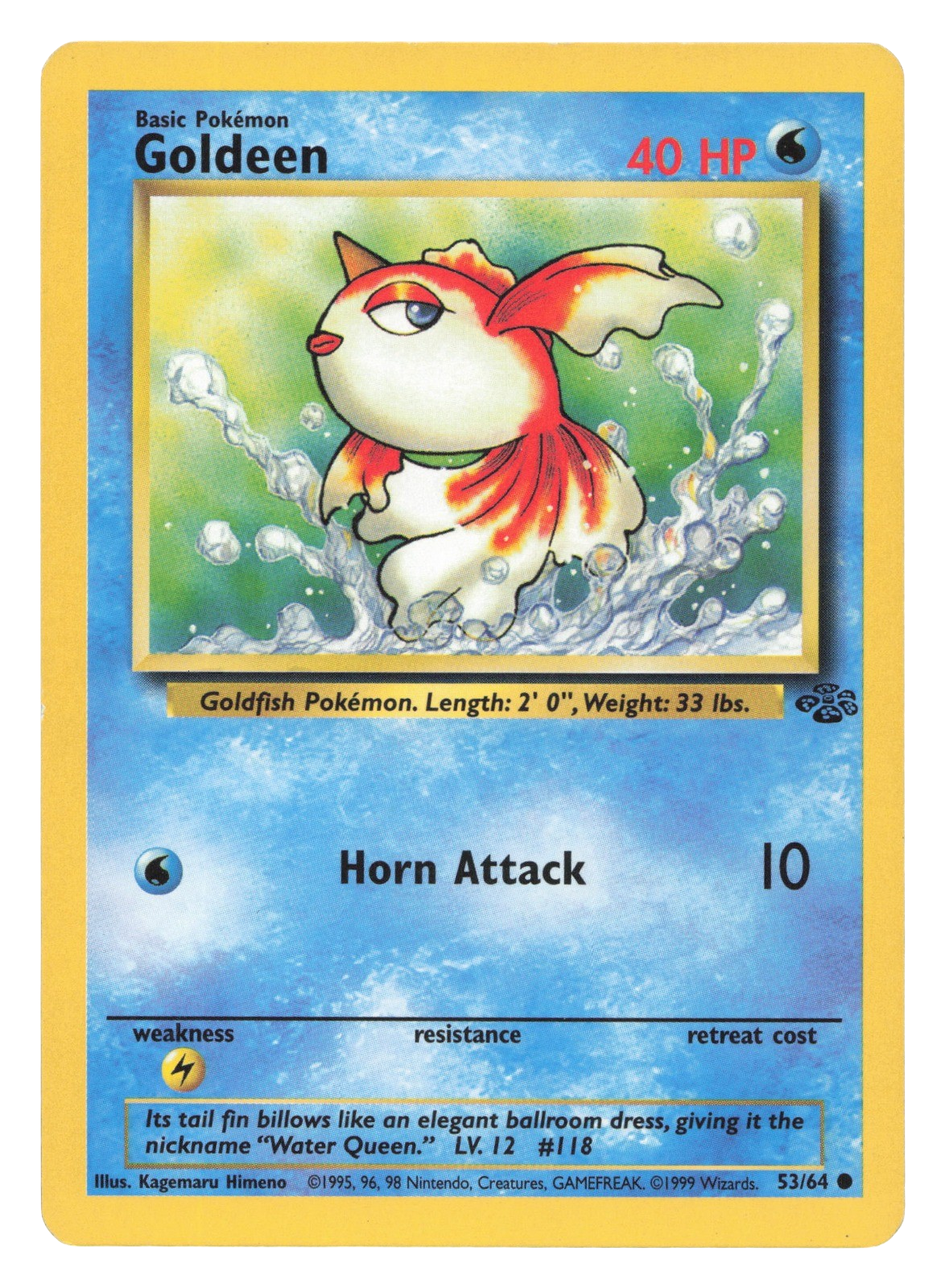 Goldeen 53/64 (Jungle Set)