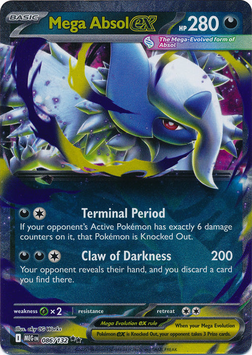 Mega Absol 086/132 (Holo)