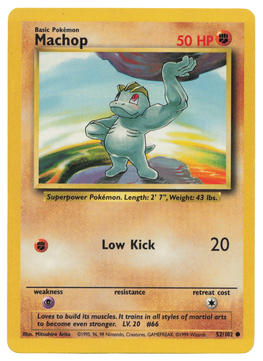 Machop 52/102 (Base Set)