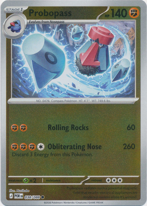 Probopass 038/088 (Reverse Holo)