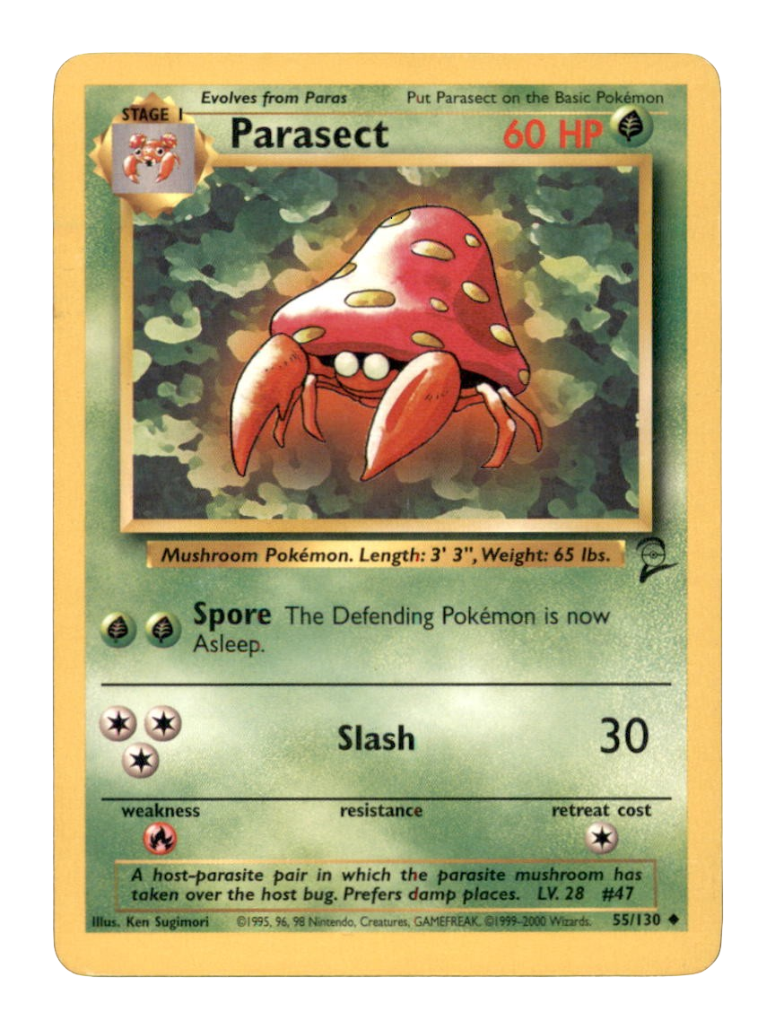Parasect 55/130 (Base Set 2)