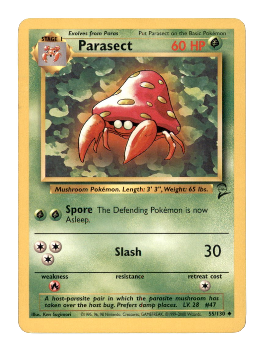 Parasect 55/130 (Base Set 2)