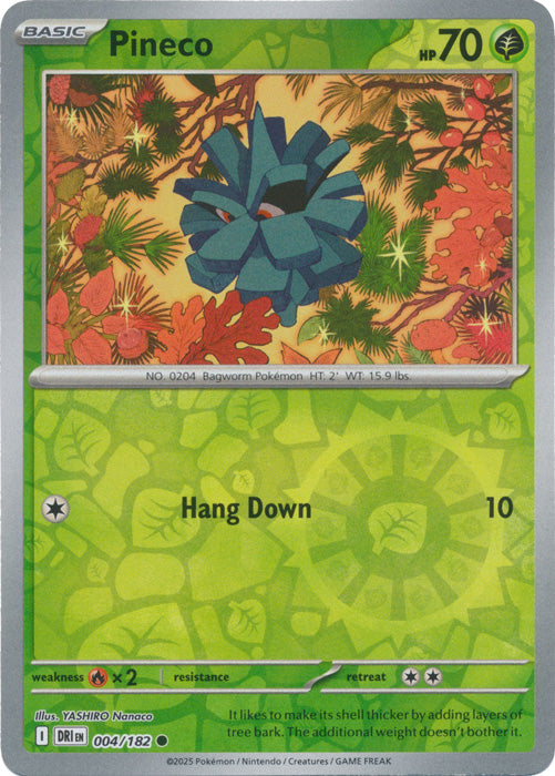 Pineco 004/182 (Reverse Holo)