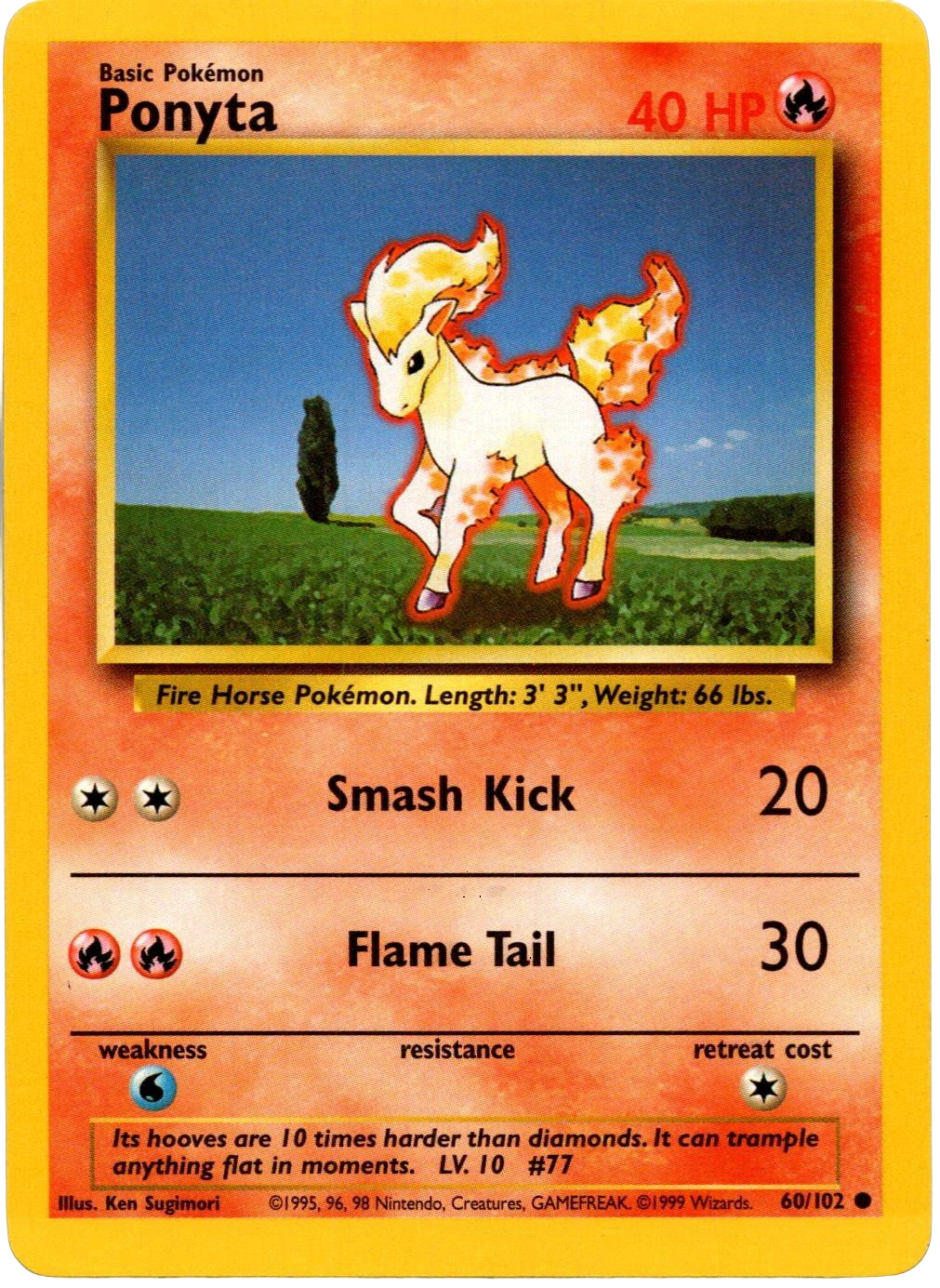 Ponyta 60/102 (Base Set)