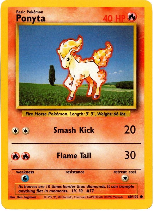 Ponyta 60/102 (Base Set)