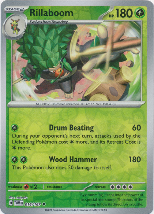 Rillaboom 016/167 (Reverse Holo)