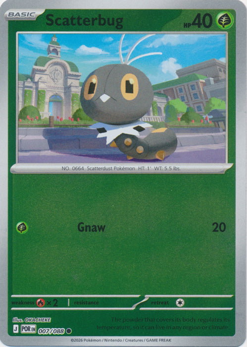 Scatterbug 007/088 (Reverse holo)