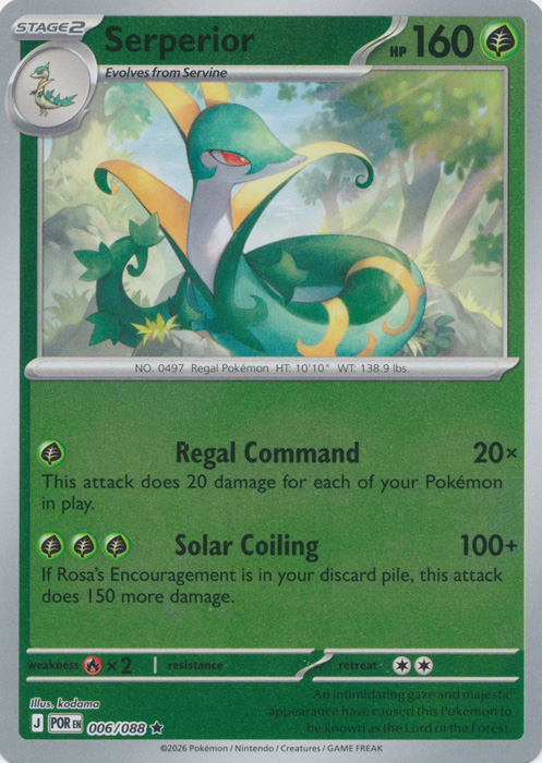 Serperior 006/088 (Reverse Holo)