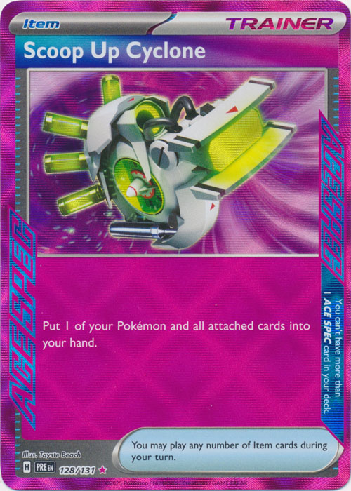 Scoop Up Cyclone 128/131 (Holo)