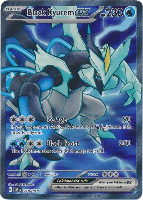 Black Kyurem ex 218/191 (Full Art)