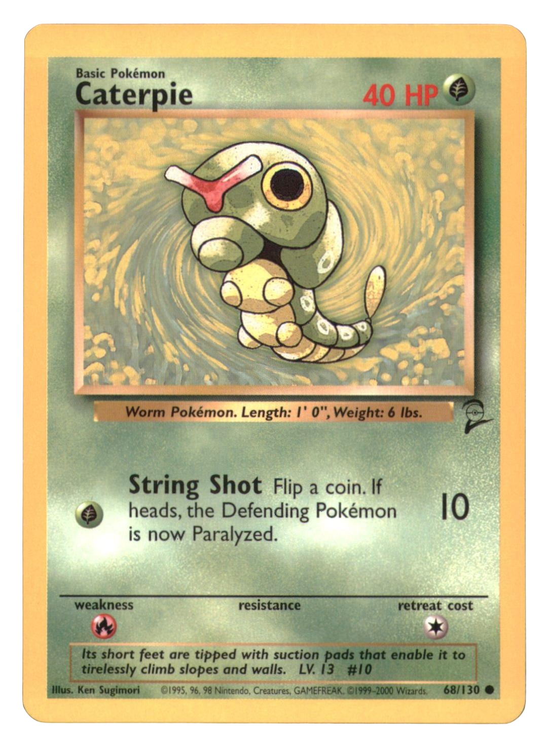 Caterpie 68/130 (Base Set 2)