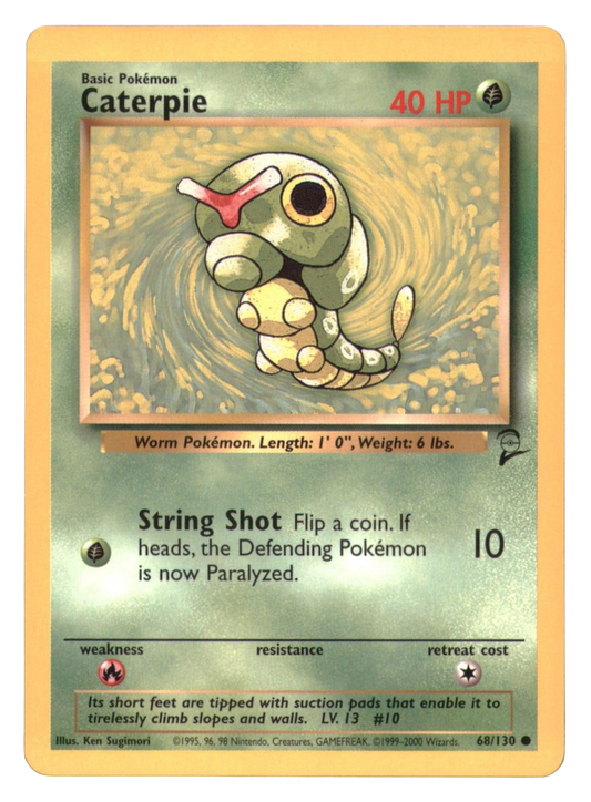 Caterpie 68/130 (Base Set 2)