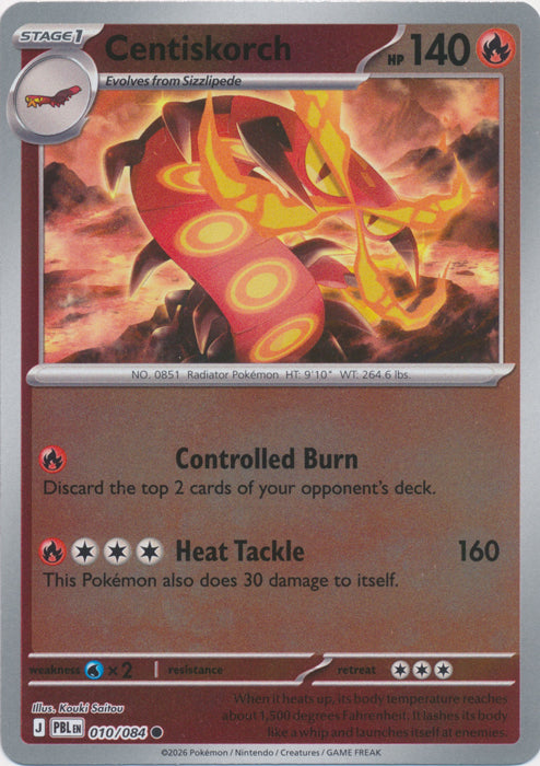 Centiskorch 010/084 (Reverse Holo)