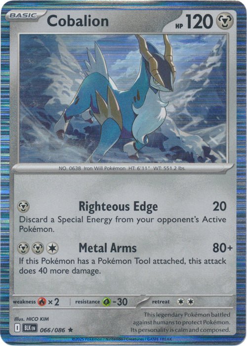 Cobalion 066/086 (Holo)