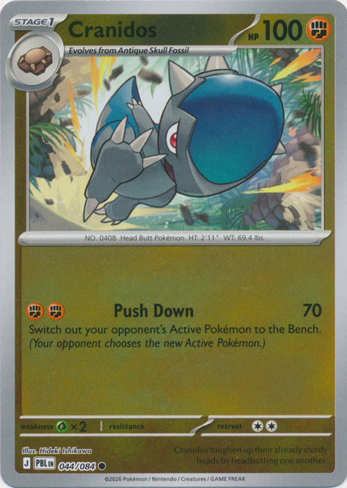 Cranidos 044/084 (Reverse Holo)