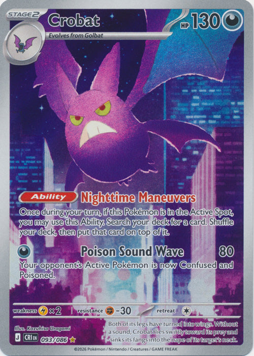 Crobat 093/086 (Holo Full Art)