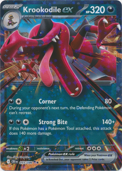 Krookodile ex 055/086 (Holo)