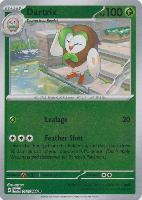Dartrix 011/088 (Reverse Holo)