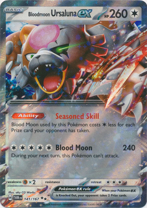 Bloodmoon Ursulana ex 141/167 (Holo)